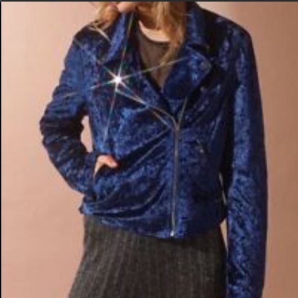 Urban Outfitters Silence + Noise New Moto Jacket L - Picture 7 of 8